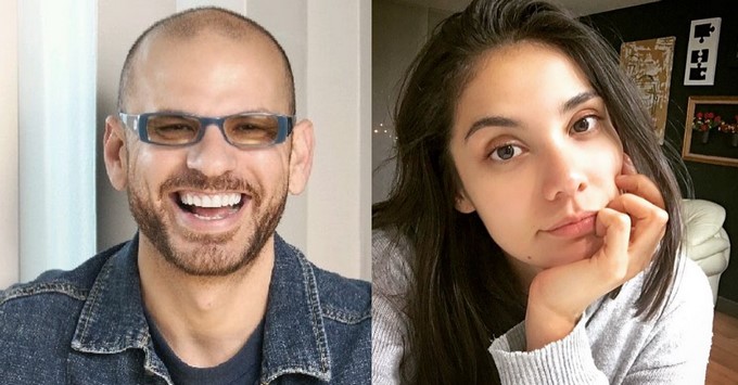 Gabriel Blanco y Eileen Moreno