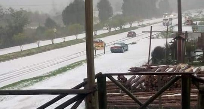 VIDEOS: Los estragos que dejó la granizada en Bogotá