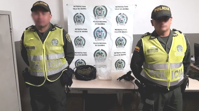 Tras una persecución, autoridades lograron incautar un arma de fuego y drogas en Copacabana 1 incautacion copacabana