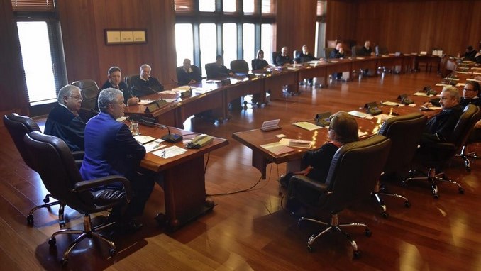 Presidente Iván Duque se reunió este martes con los magistrados de la Corte Suprema de Justicia
