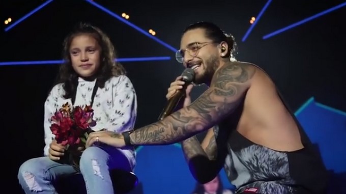 Captura tomada de Instagram: @maluma