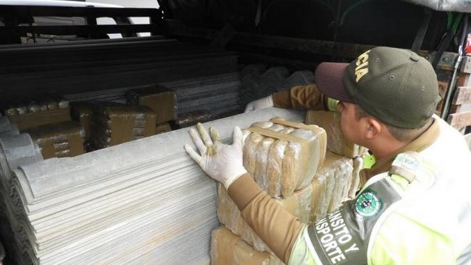 Autoridades incautaron 379 mil gramos de marihuana cripy camuflados en un vehículo en Norte de Santander