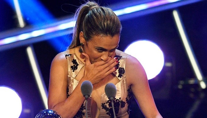 Marta, condecorada con el 'The Best' a mejor jugadora 3 marta futbolista brasile%C3%B1a