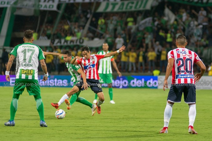 FOTOS: Nacional derrotó a Junior y tomó ventaja en la serie de cuartos de la Copa Águila 13 nacional jun10