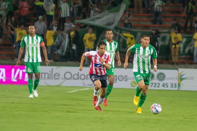 FOTOS: Nacional derrotó a Junior y tomó ventaja en la serie de cuartos de la Copa Águila 8 nacional jun5