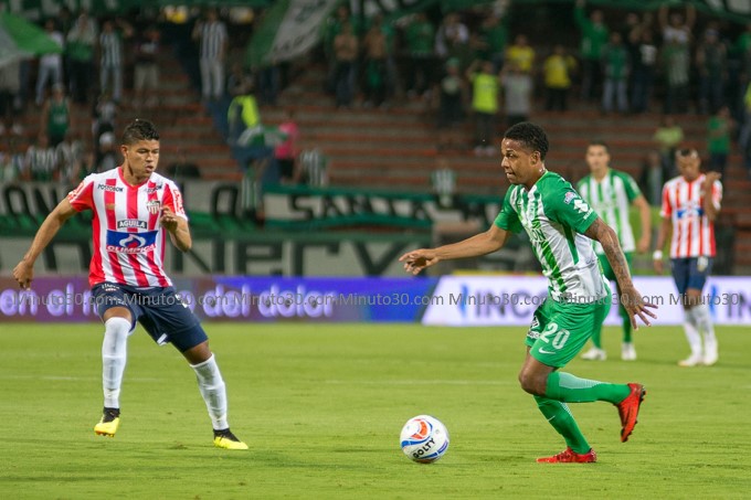 FOTOS: Nacional derrotó a Junior y tomó ventaja en la serie de cuartos de la Copa Águila 9 nacional jun6