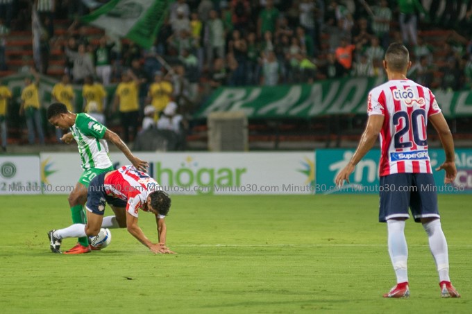 FOTOS: Nacional derrotó a Junior y tomó ventaja en la serie de cuartos de la Copa Águila 12 nacional jun9