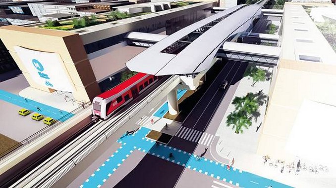 Render del Metro de Bogotá