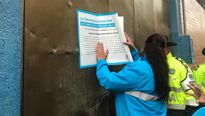 Sellaron 50 curtiembres en San Benito, en Bogotá, por contaminación ambiental