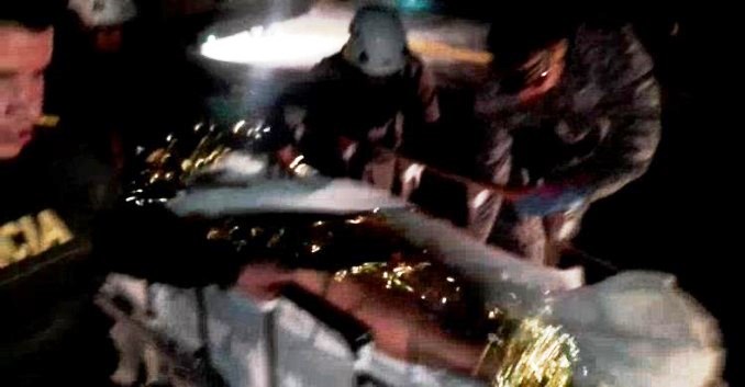 En helicóptero fue evacuado patrullero de la Policía que fue herido con arma de fuego en Segovia