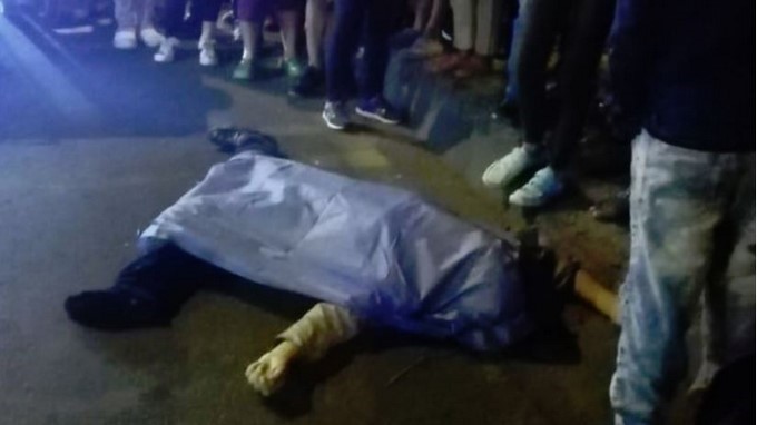 Anciano murió al ser atropellado y arrastrado varios metros por un vehículo de alta gama