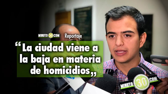 Autoridades resaltan disminución de homicidios en Medellín