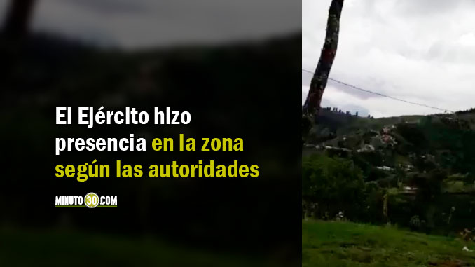 VIDEO: Intensa balacera en El Morro, al parecer entre combos de la Comuna 13 y Aguas Frías