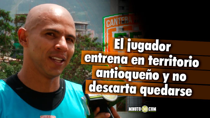 Jonathan Estrada podría jugar en equipo de Antioquia en 2019