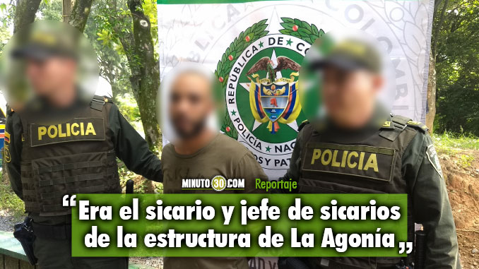 “Pastrille” uno de los más buscados en Medellín fue capturado en el barrio Antonio Nariño