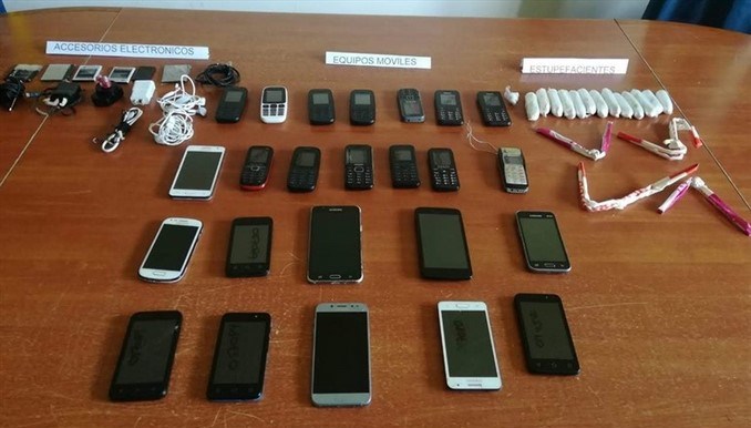 celulares extorsión cárcel Manizales