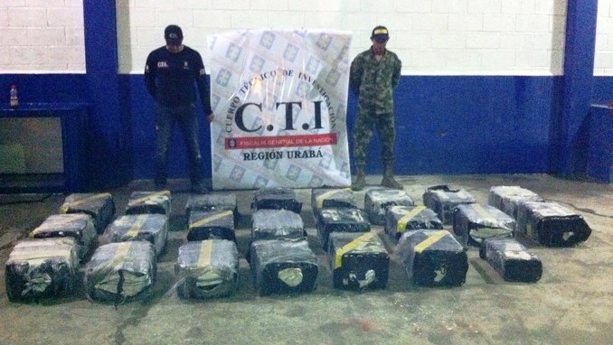 Pagará más de 21 años de prisión por transportar más de media tonelada de cocaína por el Golfo de Urabá