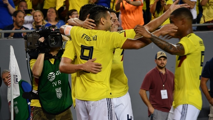FOTOS: Exhibición y triunfo de Colombia, que mantuvo su dominio sobre EE.UU. 3 colombia home