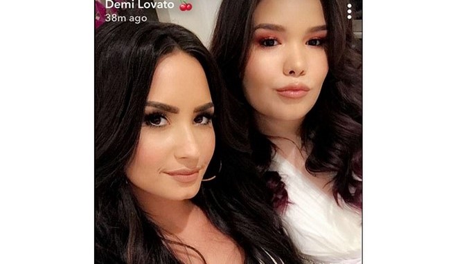 Demi Lovato y Madison Delagarza/ Tomada de Instagram: @ddlovato