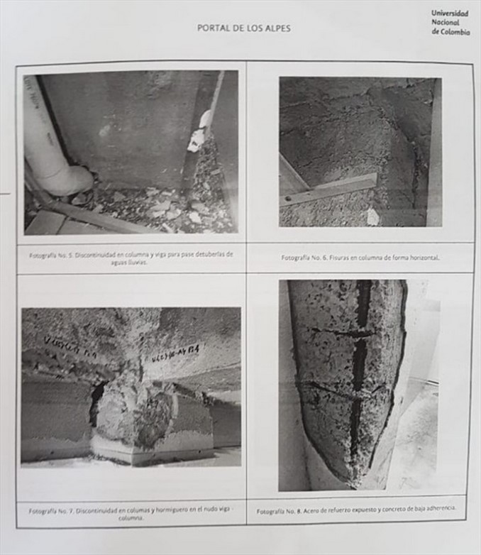 Universidad sugirió la evacuación inmediata de cuatro edificios ilegales en Cartagena