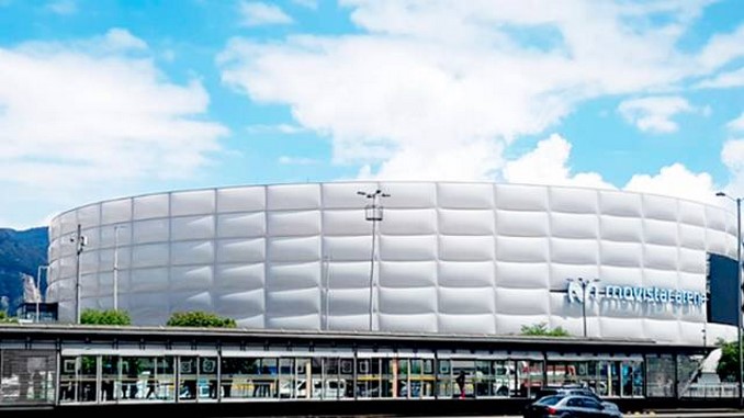 Movistar Arena, estación del Transmilenio