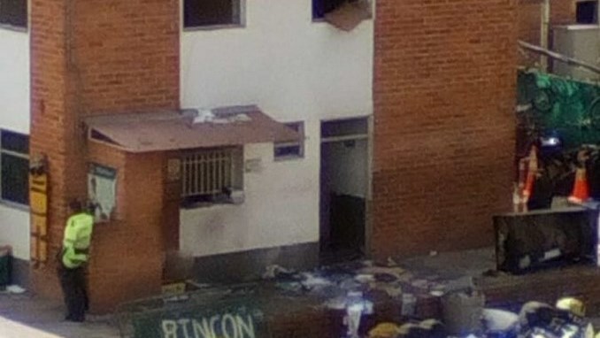 Nueve heridos, entre ellos dos policías, dejó un intento de fuga en la estación de Policía de Suba en Bogotá