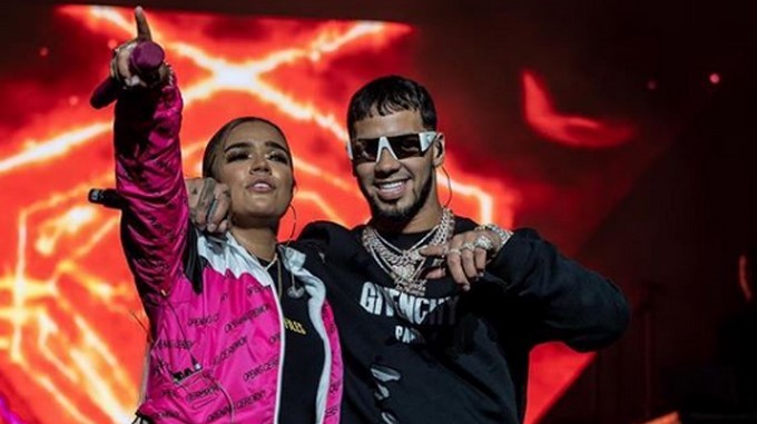 Karol G y Anuel/ Tomadas de Instagram: @karolg