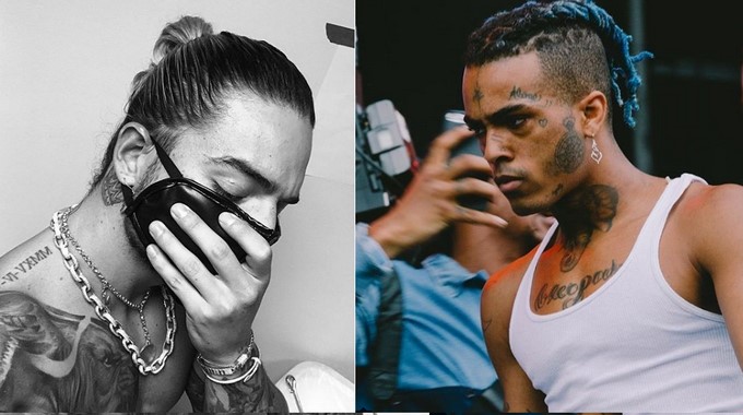 Maluma y el fallecido artista XXXTENTACION
