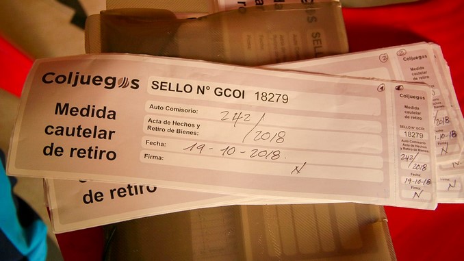 En la Comuna 4 de Medellín las autoridades incautaron 35 máquinas tragamonedas