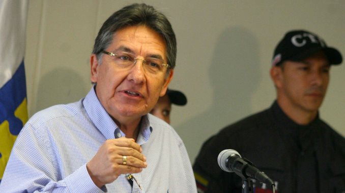 El fiscal general de la Nación, Néstor Humberto Martínez