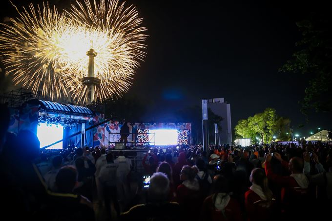 FOTOS: Buenos Aires 2018 despidió sus JJ.OO. con una fiesta para los atletas 4 olimpicos juv3