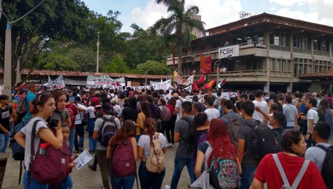 Movilización Universidad de Antioquia