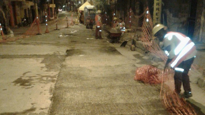 Avanzan las obras de modernización de las redes de acueducto y alcantarillado en el centro de Bello