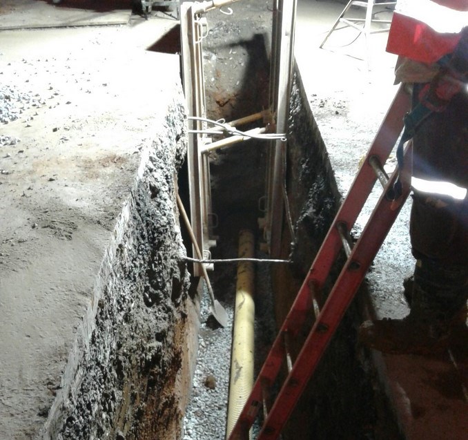 Avanzan las obras de modernización de las redes de acueducto y alcantarillado en el centro de Bello