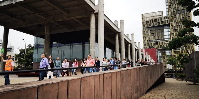 Así se vivió el simulacro nacional de respuesta a emergencias en Medellín