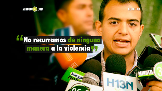 Autoridades piden realizar marchas de forma pacífica