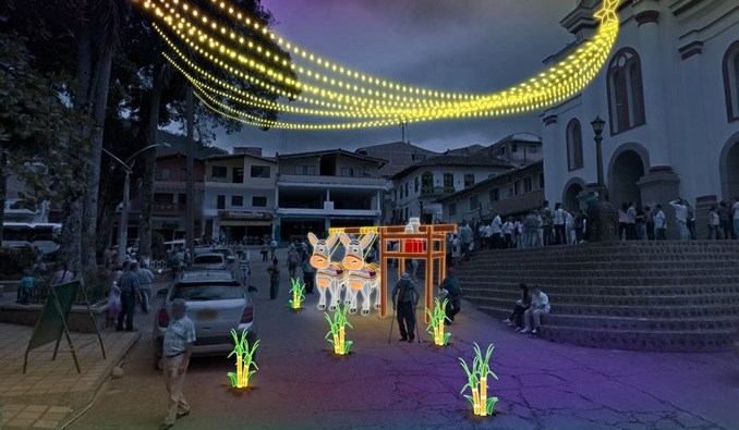 Así lucirán los Alumbrados Navideños este año en las regiones de Antioquia