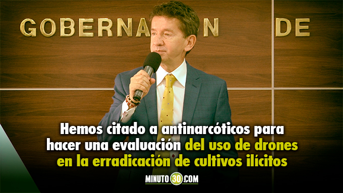 El martes se conocerá el balance sobre erradicación de cultivos de coca con drones en el departamento 1 El martes se conocera el balance sobre erradicacion de cultivos de coca con drones en el departamento