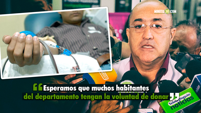 El miércoles y jueves habrá jornada de donación de sangre en Antioquia