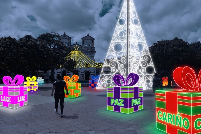 Así lucirán los Alumbrados Navideños este año en las regiones de Antioquia