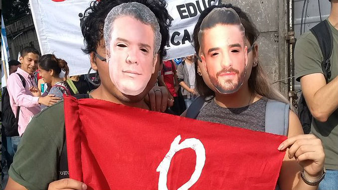 Así transcurre la jornada de protesta en Medellín