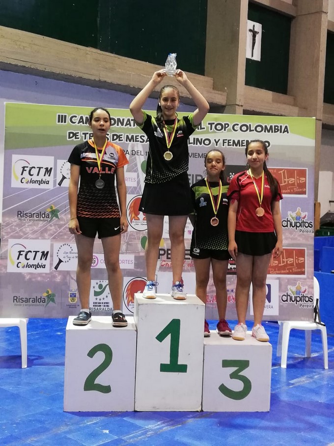 FOTOS: Tenis de Mesa paisa se proclamó ganador en los nacionales 2018. 1 Tenis de Mesa paisa 1