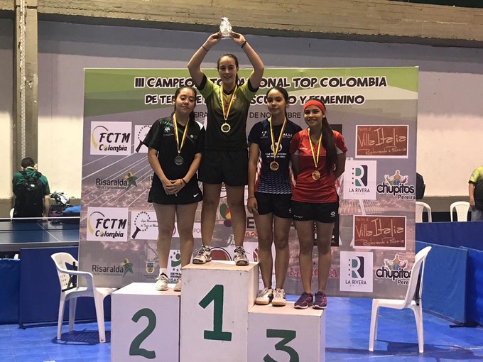 FOTOS: Tenis de Mesa paisa se proclamó ganador en los nacionales 2018. 4 Tenis de Mesa paisa 4
