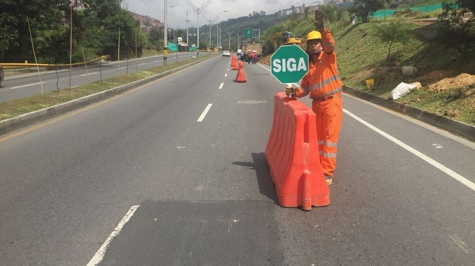Cierres parciales en la vía que conduce al Occidente antioqueño