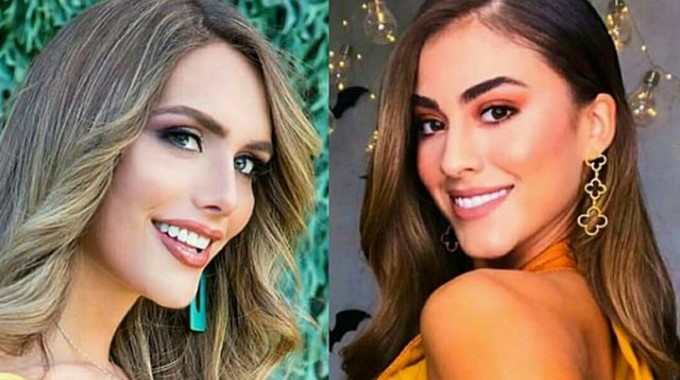 Miss España, Ángela Ponce y Miss Colombia, Valeria Morales