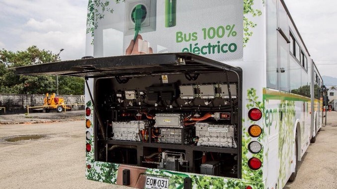 Buses eléctricos Medellín