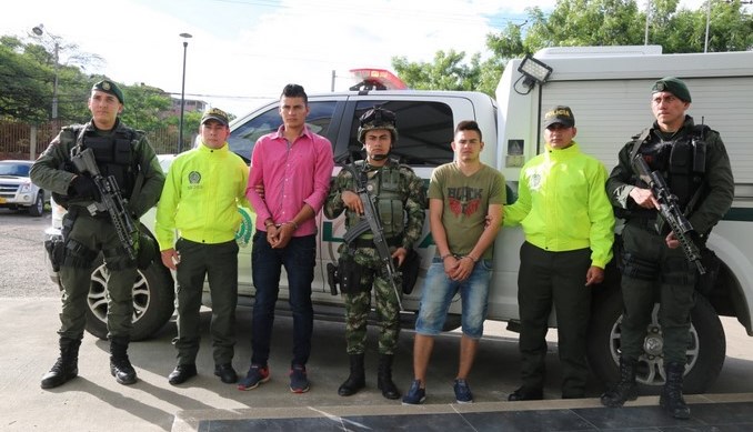 Cayeron alias 'J.J.' y 'Noni', señalados de participar en la masacre en El Tarra