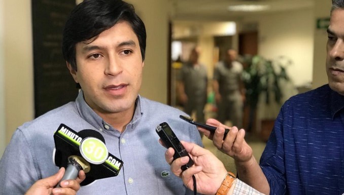 El concejal Jaime Mejía