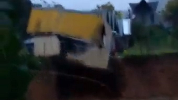 EN VIDEOS: Emergencia y alerta en el occidente de Antioquia por las fuertes lluvias