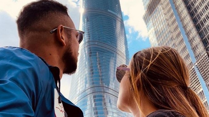 Sara Uribe y Fredy Guarín/ Foto tomada de Instagram: @sara_uribe